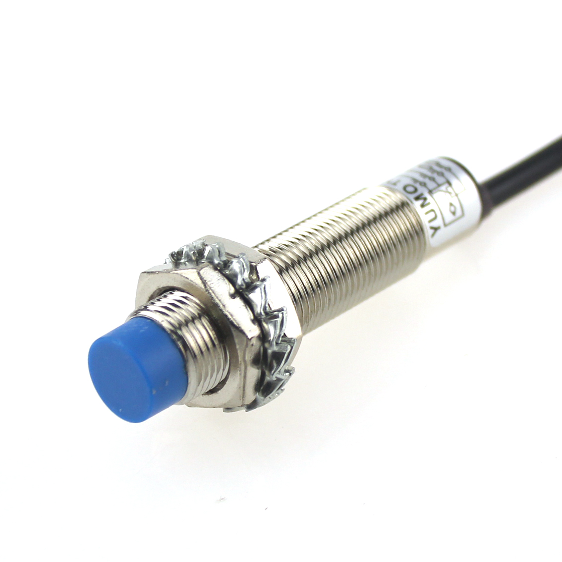 Sensore di prossimità induttivo NPN cilindrico in metallo LM12-3004NC 