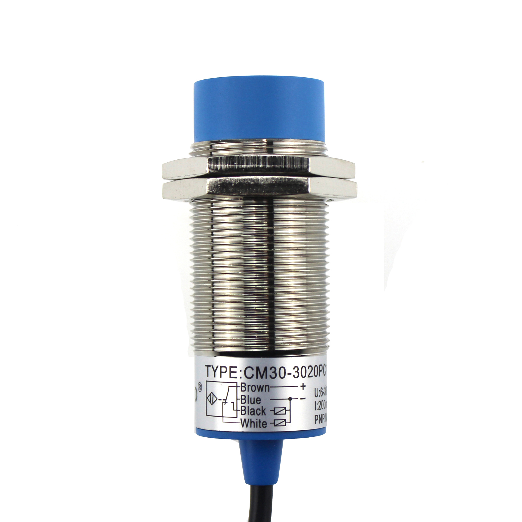 Sensori di prossimità di capacità a quattro fili Interruttore sensore personalizzato CM30-3020PC